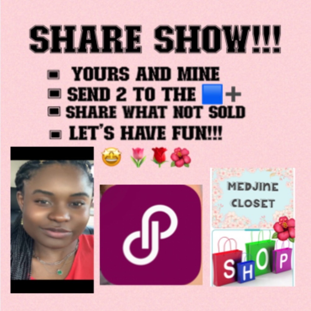Share Show Notification 🌺🌹Medjine Closet is Live 🌷🌷🌷Come and Let’s have fun